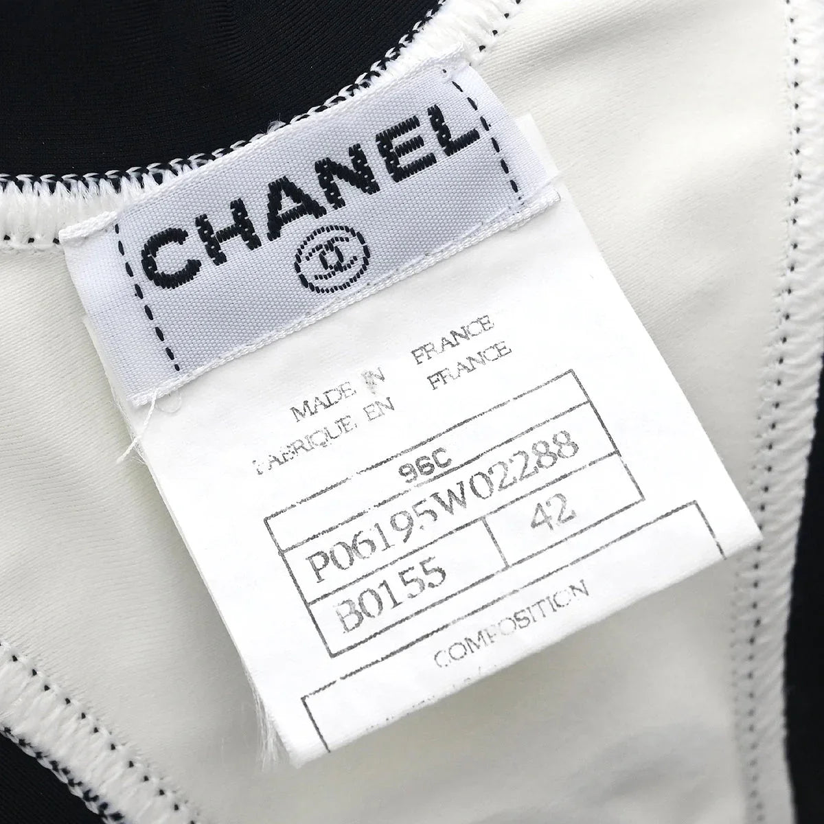 Chanel 1996 Sleeveless Top White #42