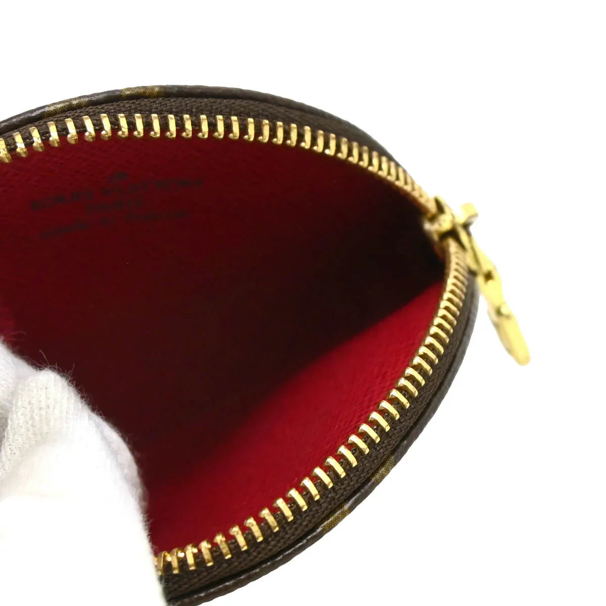 Louis Vuitton 2005 Cherry Porte Monnaie Rond Coin Case Wallet M95043