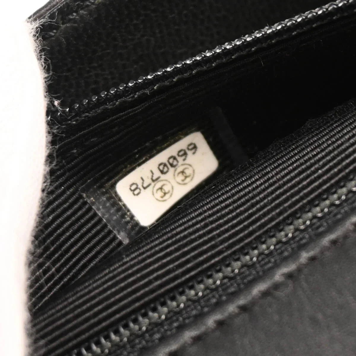 Chanel 2000-2002 Black Lambskin Shoulder Bag