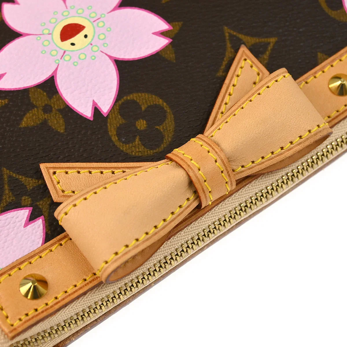 Louis Vuitton 2003 Cherry Blossom Pochette Accessoires Handbag M92006