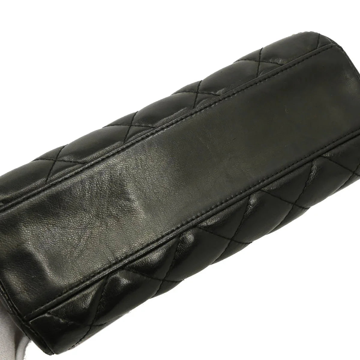 Chanel 1996-1997 Black Lambskin Handbag