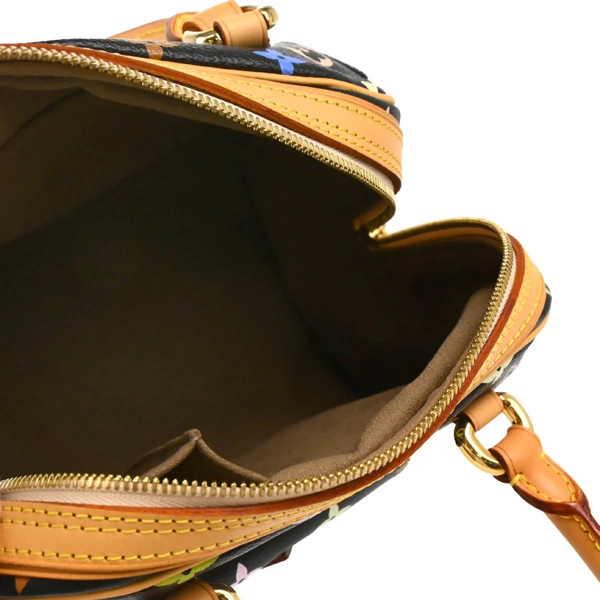 Louis Vuitton 2007 Black Monogram Multicolor Priscilla Handbag M40097