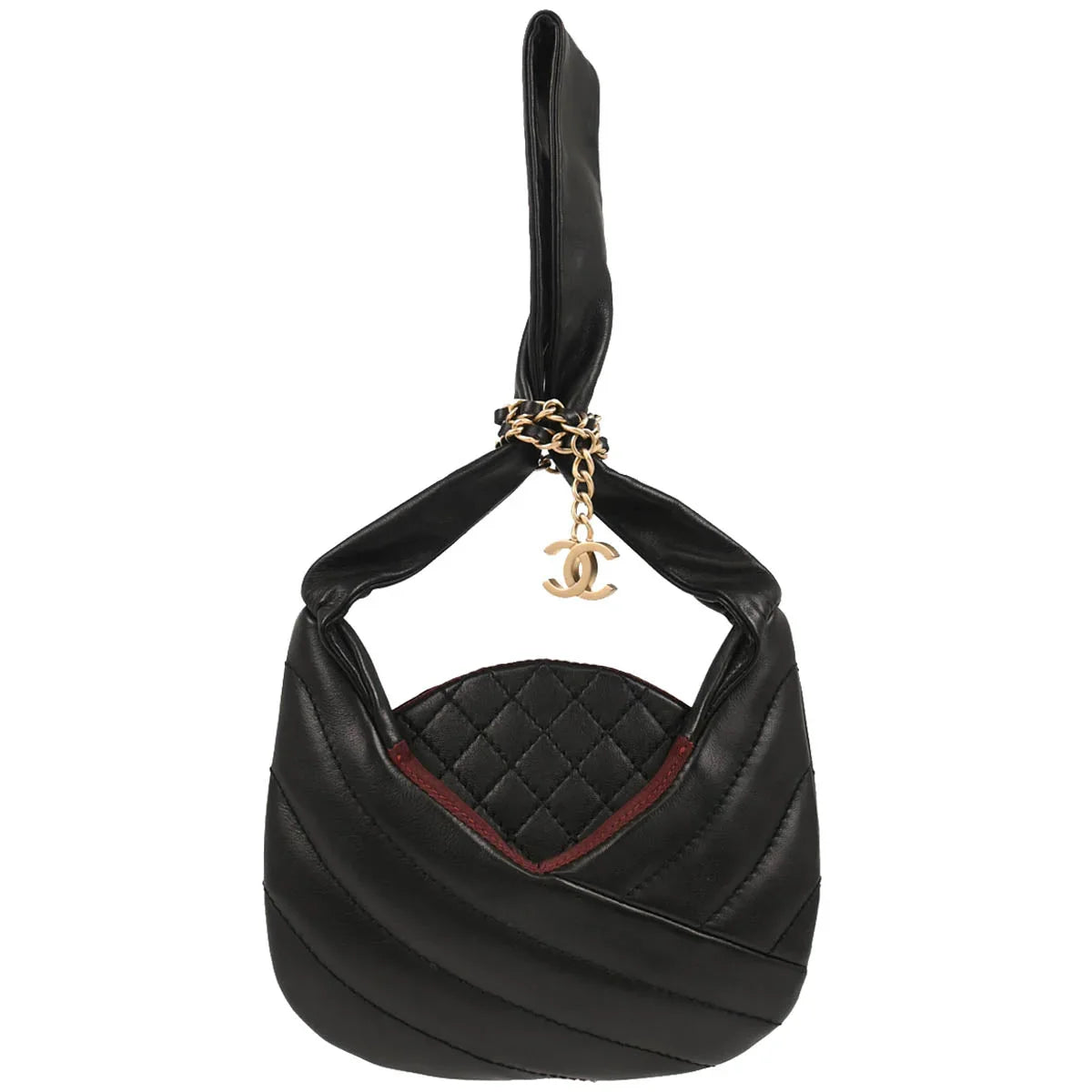 Chanel Black Lambskin Handbag