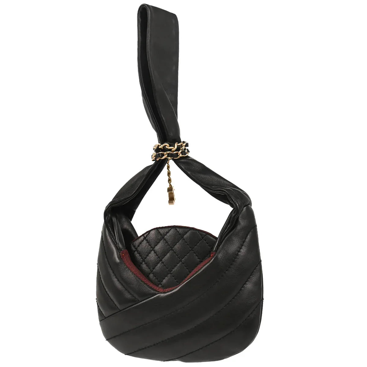 Chanel Black Lambskin Handbag