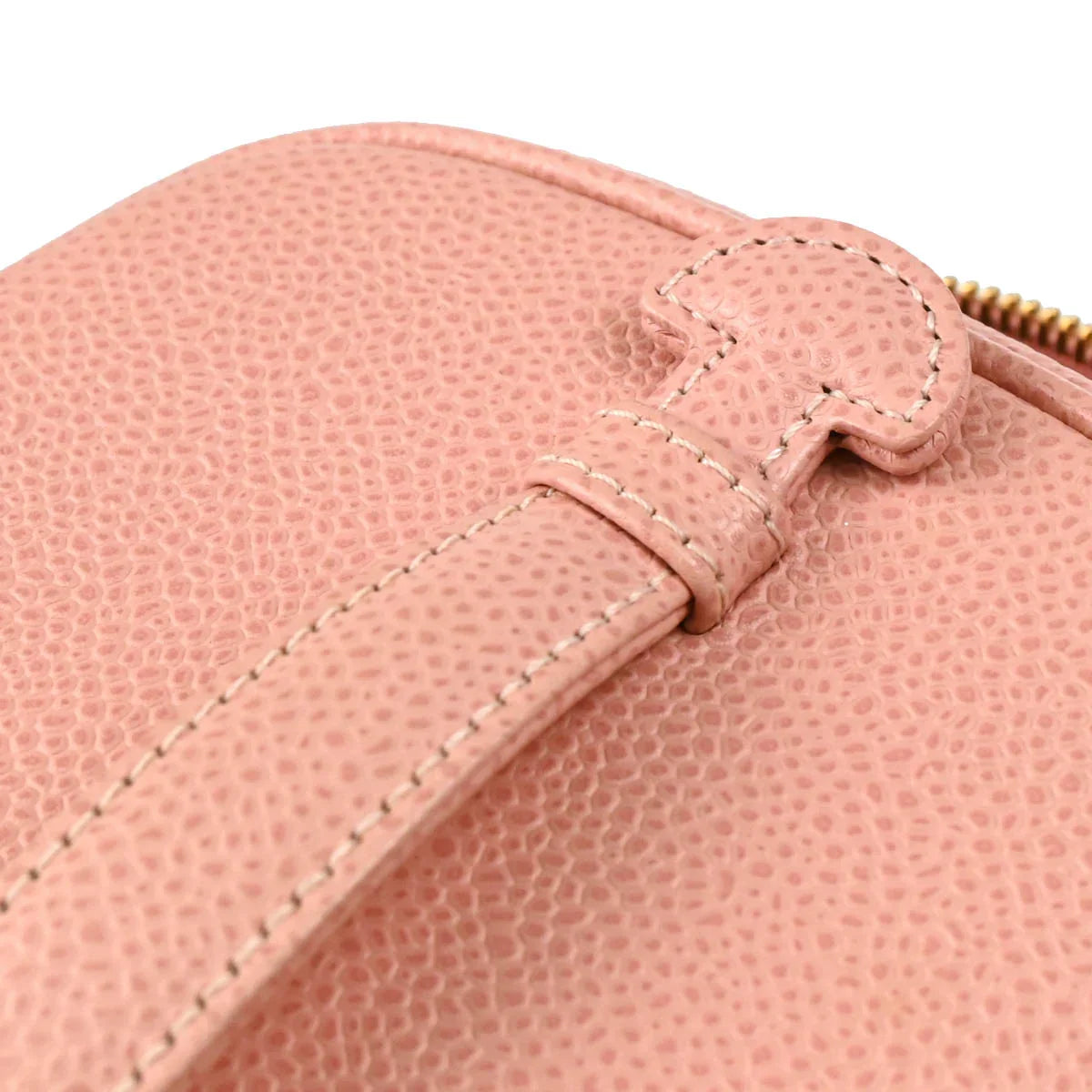Chanel 2003-2004 Pink Caviar Timeless Vanity Handbag