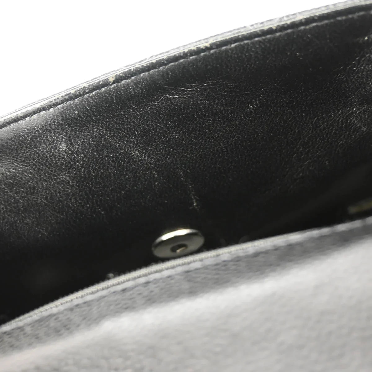 Chanel Black Caviar Mini Classic Square Flap Shoulder Bag