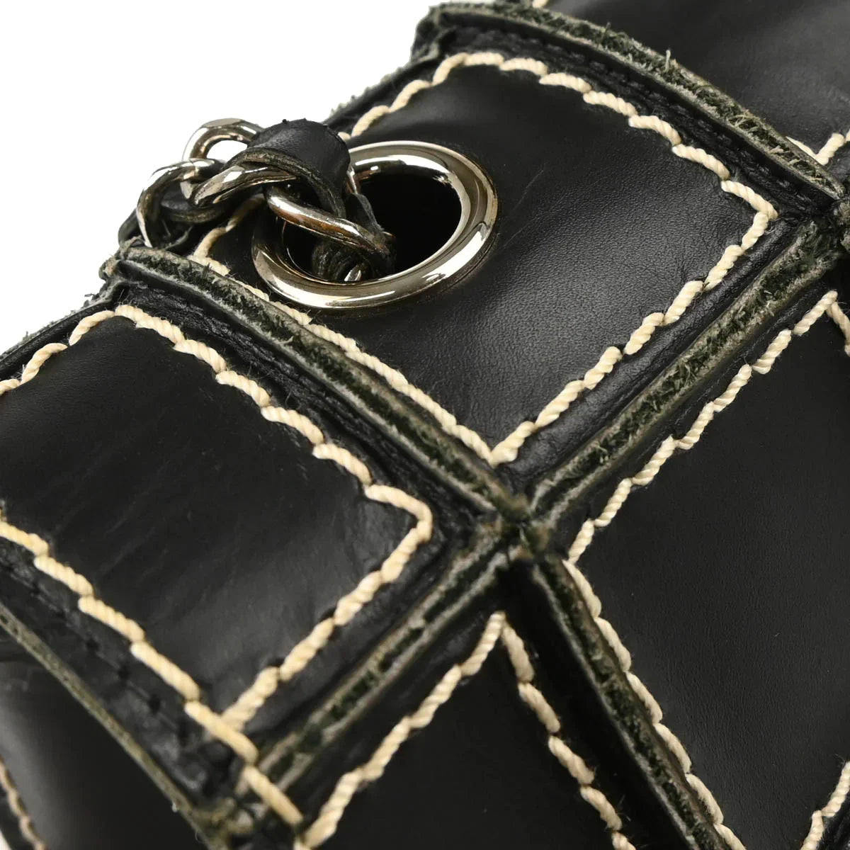 Chanel 2002-2003 Black Calfskin Shoulder Bag