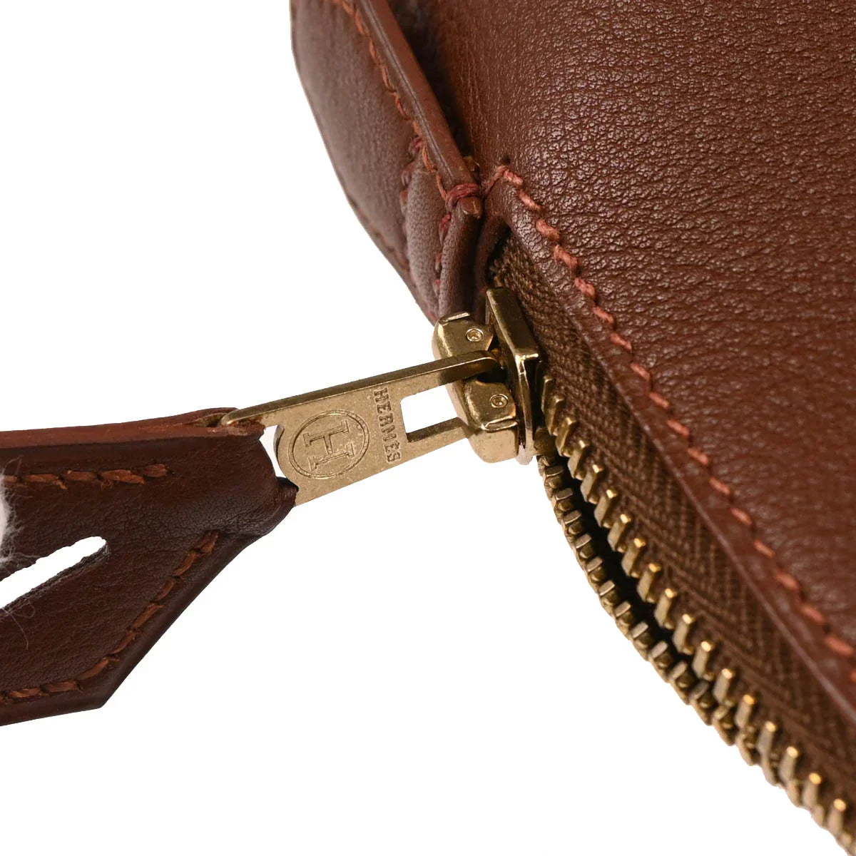 Hermes 1997 Noisette Ardennes Bolide 35 2way Handbag Shoulder