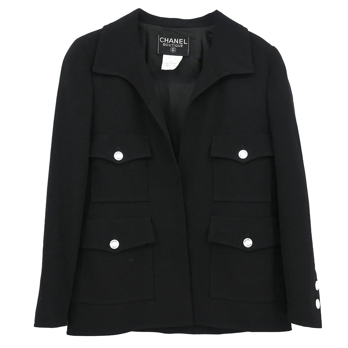 Chanel 1997 Jacket Black #36