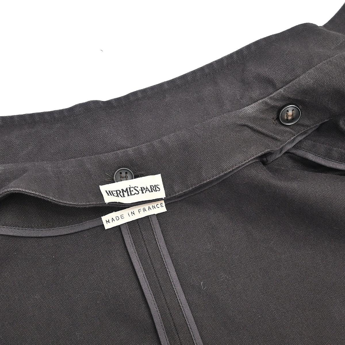 Hermes Zip Up Jacket Brown #38