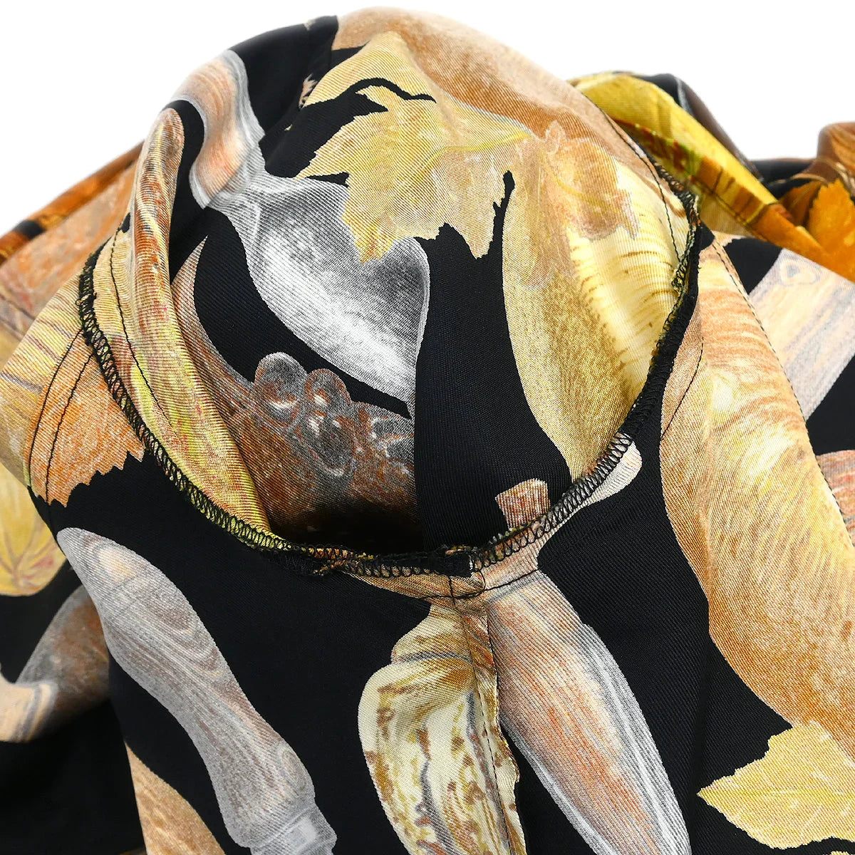 Hermes Shirt Blouse Brown #36