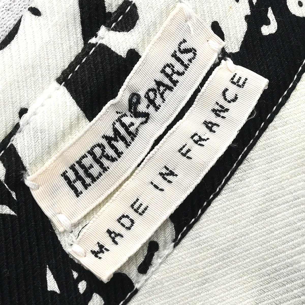 Hermes Shirt Blouse White #44