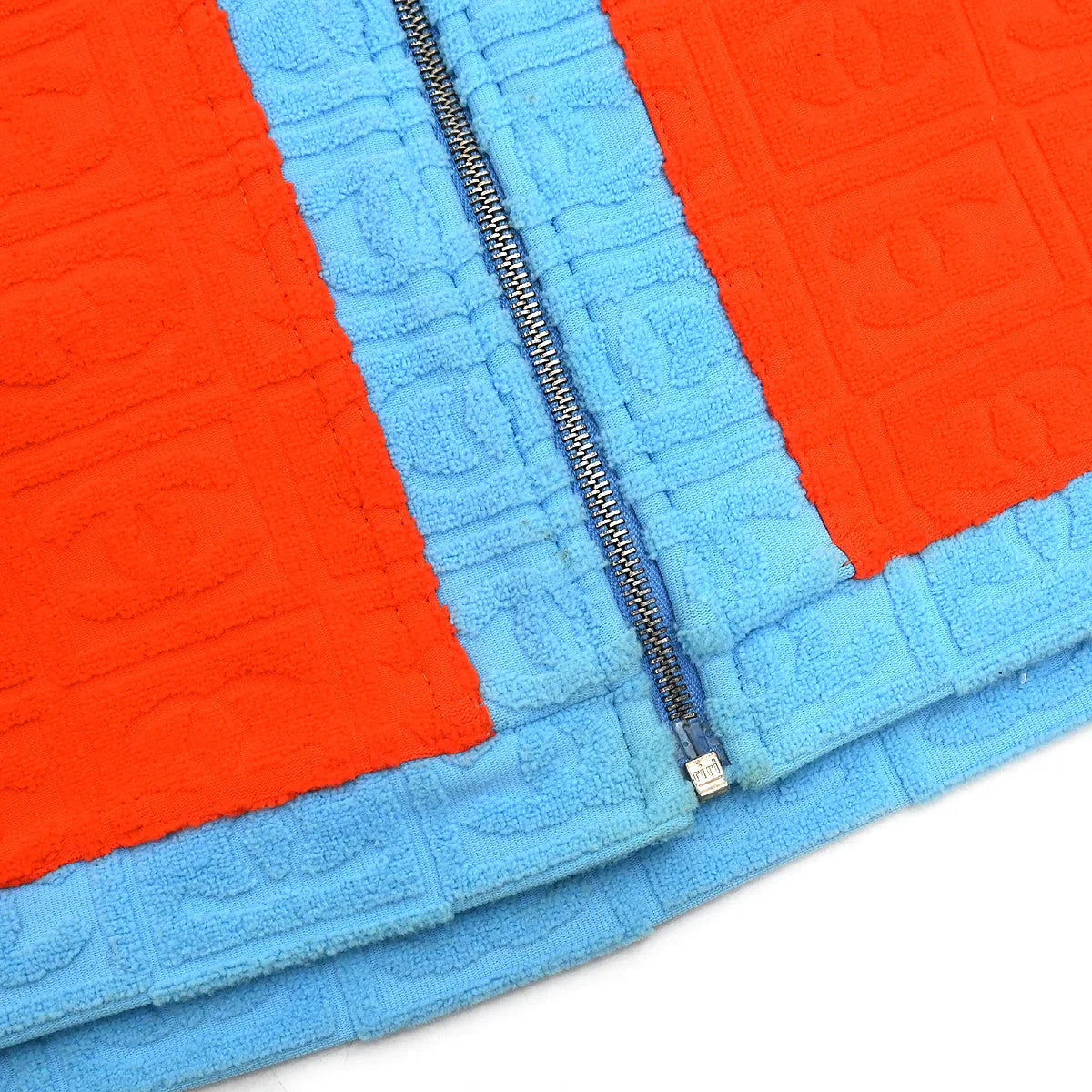 Chanel 2002 Sports Line Zip Up Jacket Orange #38