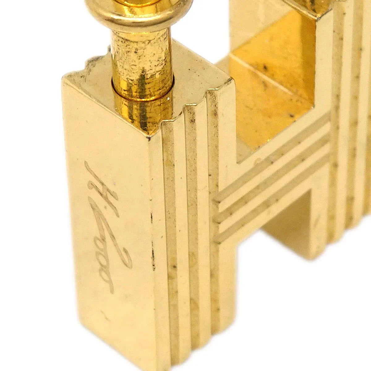 Hermes 2000 Premiers Pas Dans Le Siecle Classic H Cadena Gold Small Good