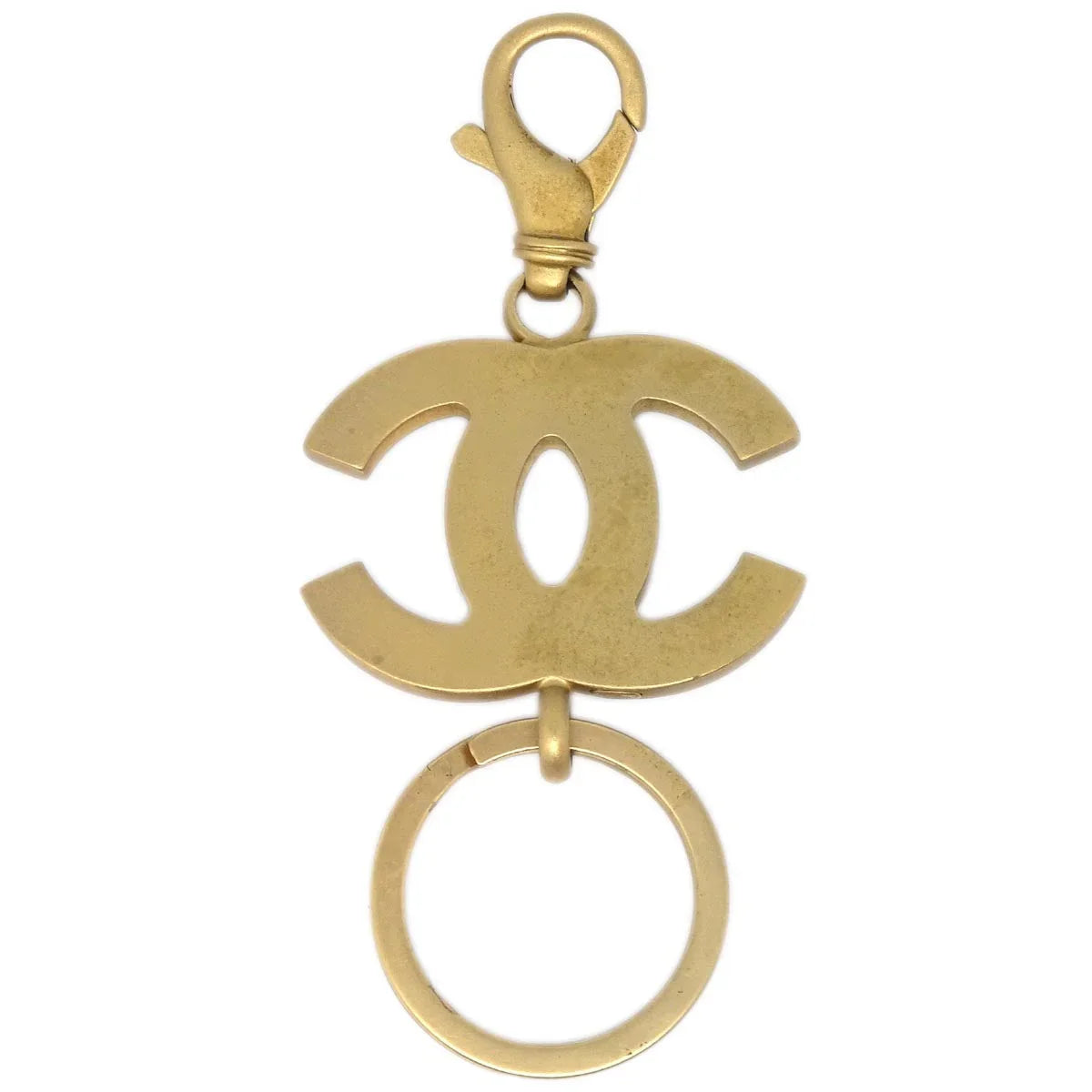 Chanel Gold Key Holder Bag Charm Small Good