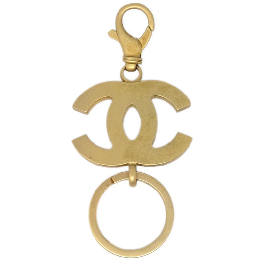 Chanel Gold Key Holder Bag Charm Small Good