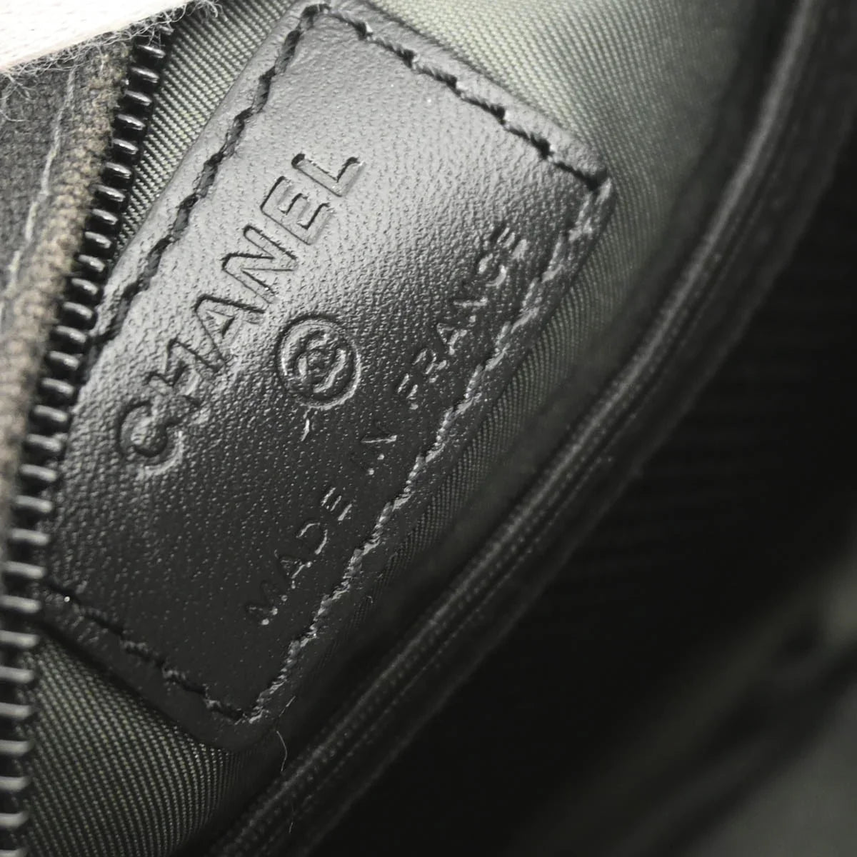 Chanel 2003-2004 Black Green Sports Line Shoulder Bag