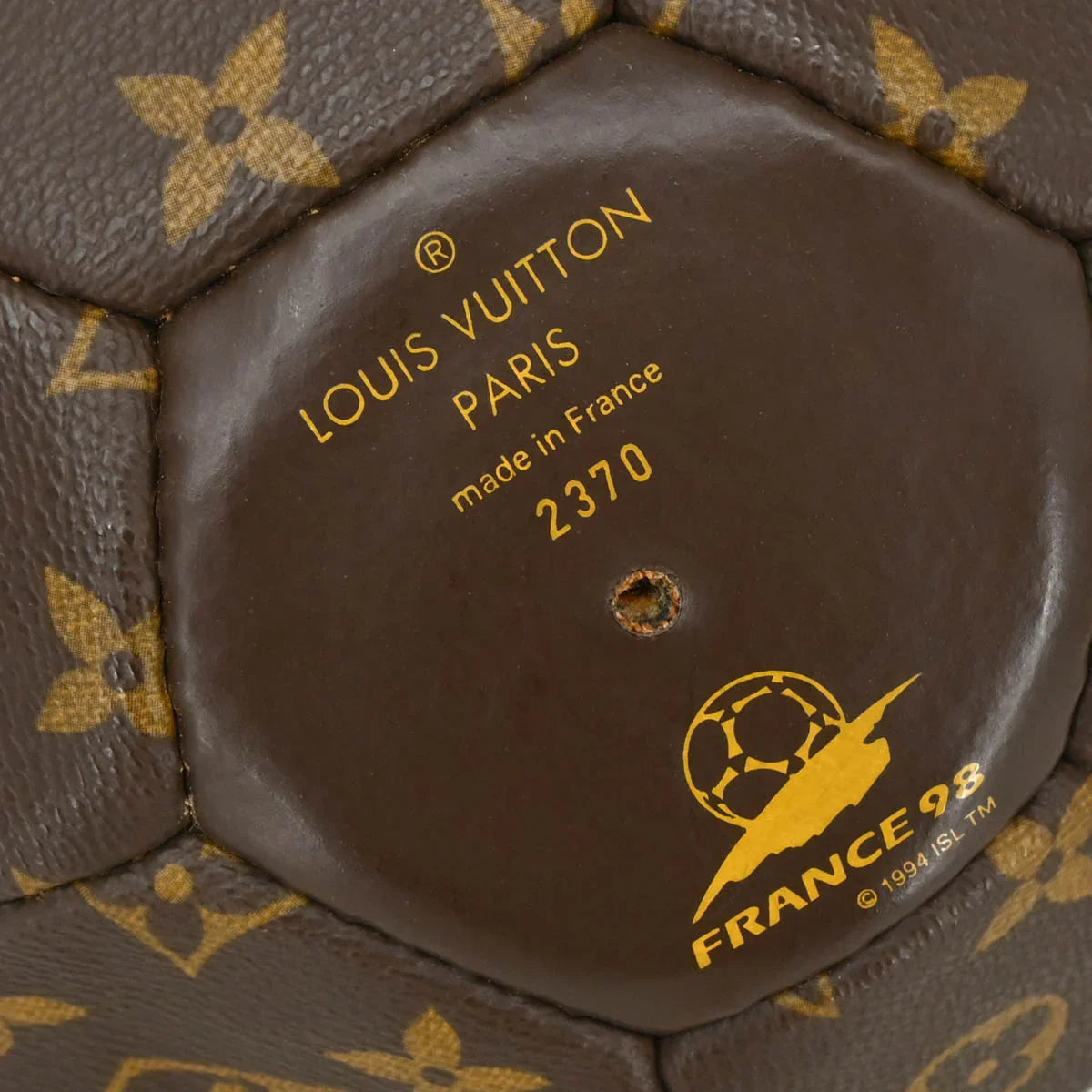 Louis Vuitton 1998 Monogram World Cup Memorial Soccer Ball M99054