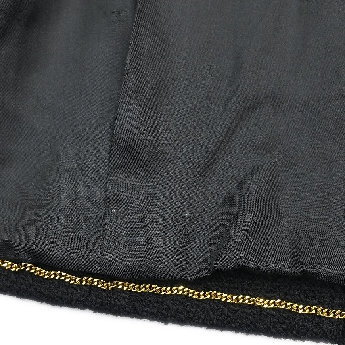 Chanel 1995 Double Breasted Jacket Black #40
