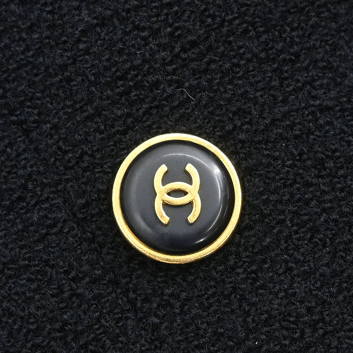 Chanel 1995 Double Breasted Jacket Black #34