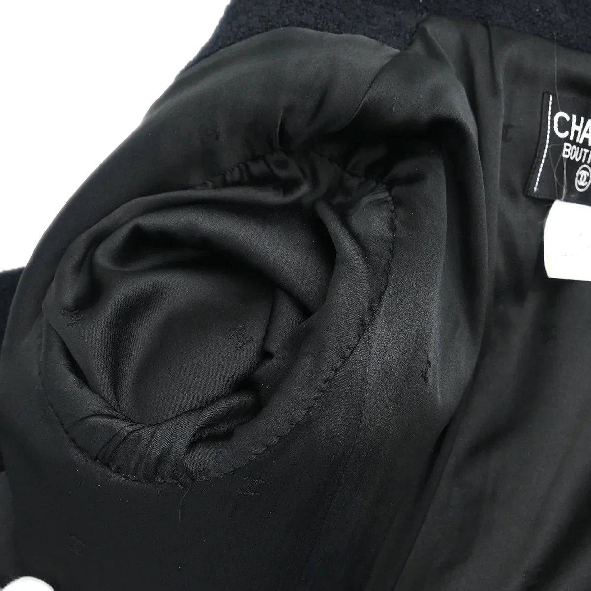 Chanel 1995 Double Breasted Jacket Black #34