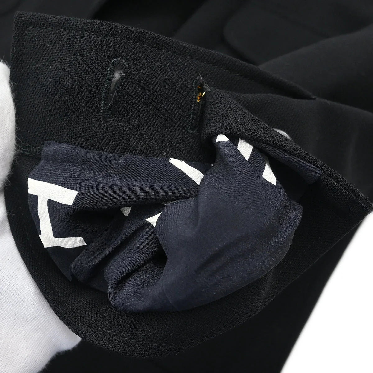 Chanel 1997 Double Breasted Jacket Black #44