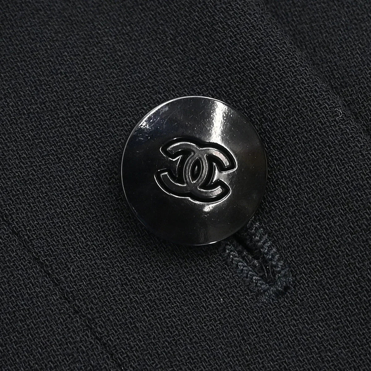 Chanel Setup Suit Jacket Skirt Black #38 1998