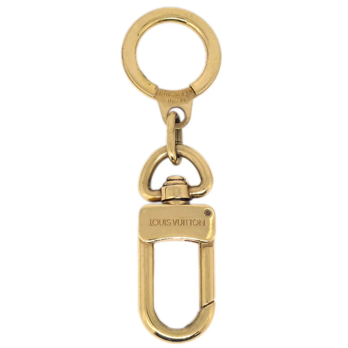 Louis Vuitton Anneau Cles Bag Charm Key Holder Gold M62694