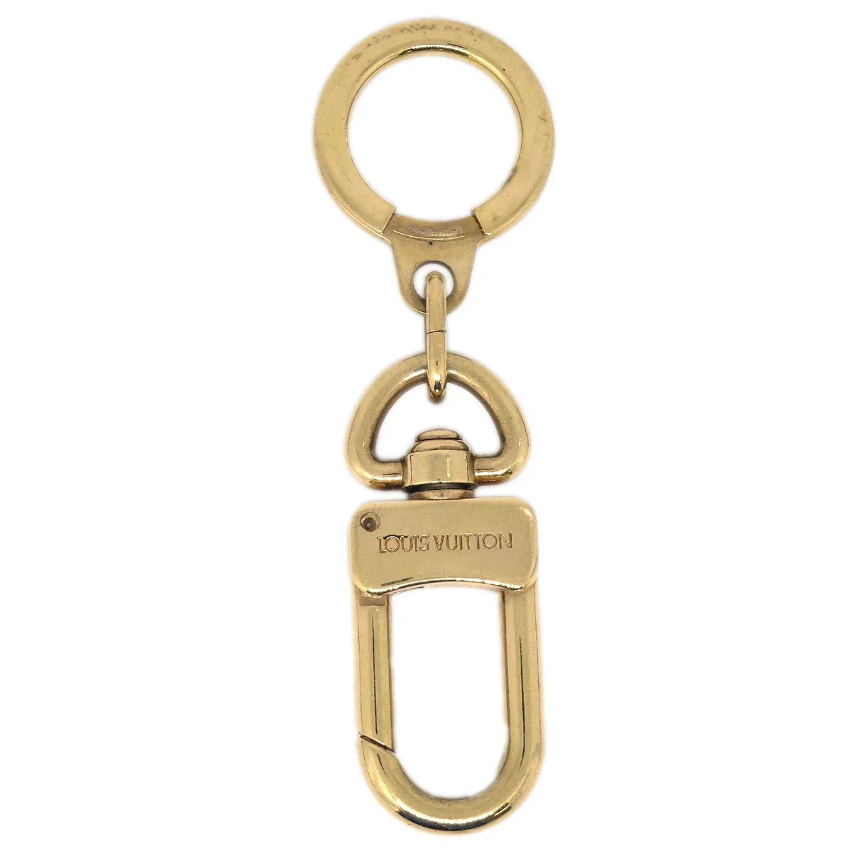 Louis Vuitton Anneau Cles Bag Charm Key Holder Gold M62694