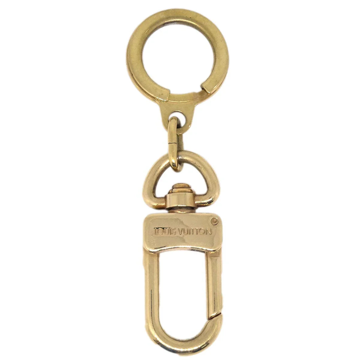 Louis Vuitton Anneau Cles Bag Charm Key Holder Gold M62694