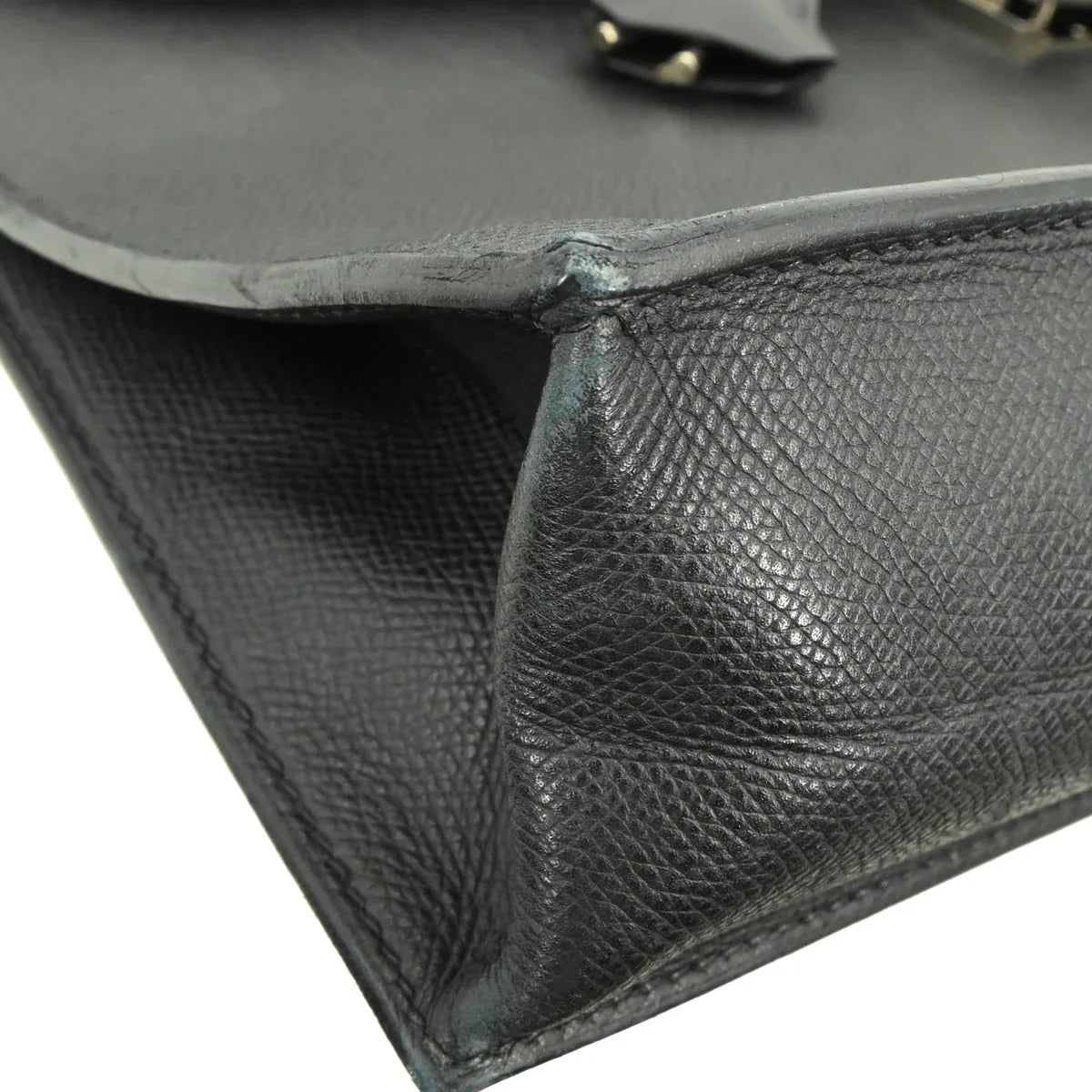 Hermes Black Vache Liegee Sac a Depeches 41 Briefcase