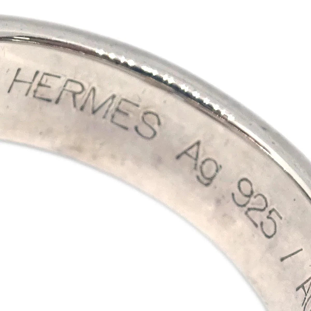 Hermes Ring Silver Ag925/Au750 #49 #48 #8