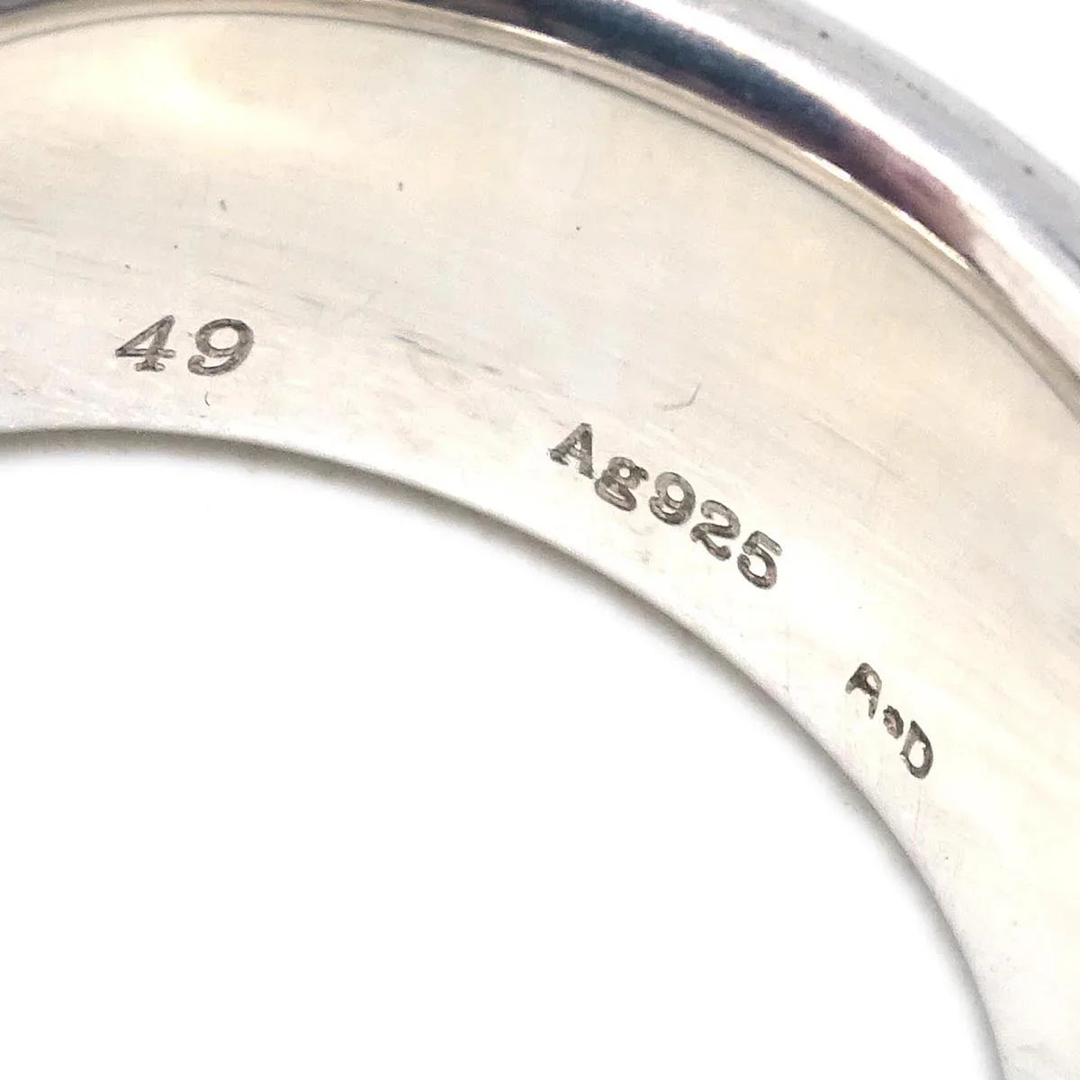 Hermes Ring Silver Ag925 #49 #9