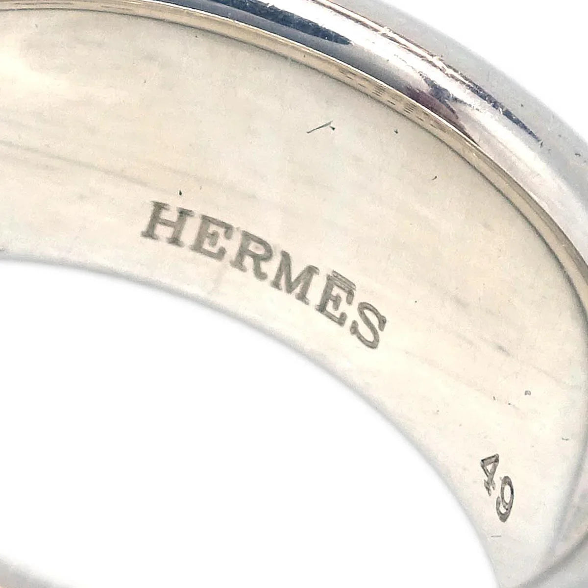 Hermes Ring Silver Ag925 #49 #9