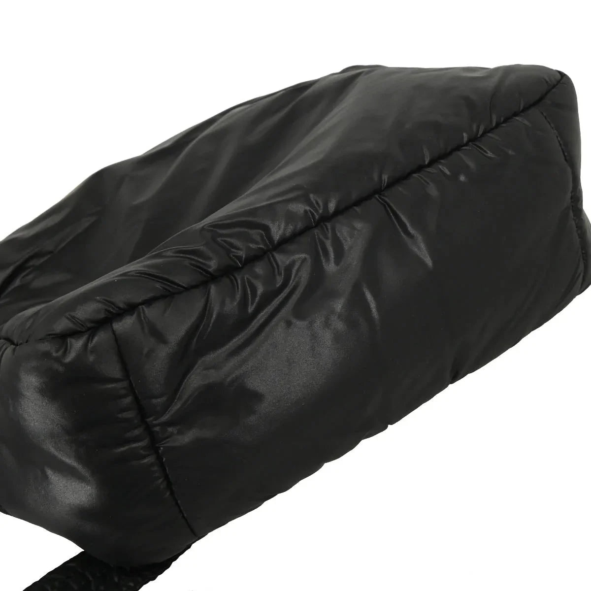 Chanel 2009-2010 Black Nylon Coco Cocoon Messenger Bag