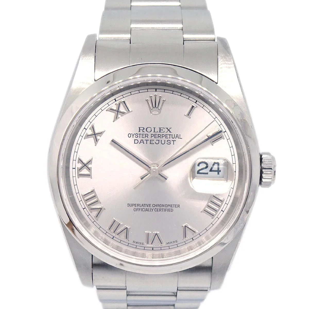 Rolex Oyster Perpetual Datejust 36mm Ref.16200 Self-winding Watch SS