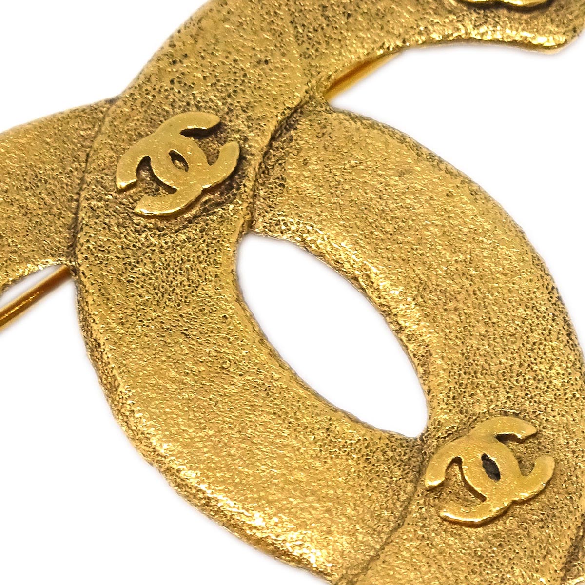 Chanel CC Brooch Pin Gold 29/1264