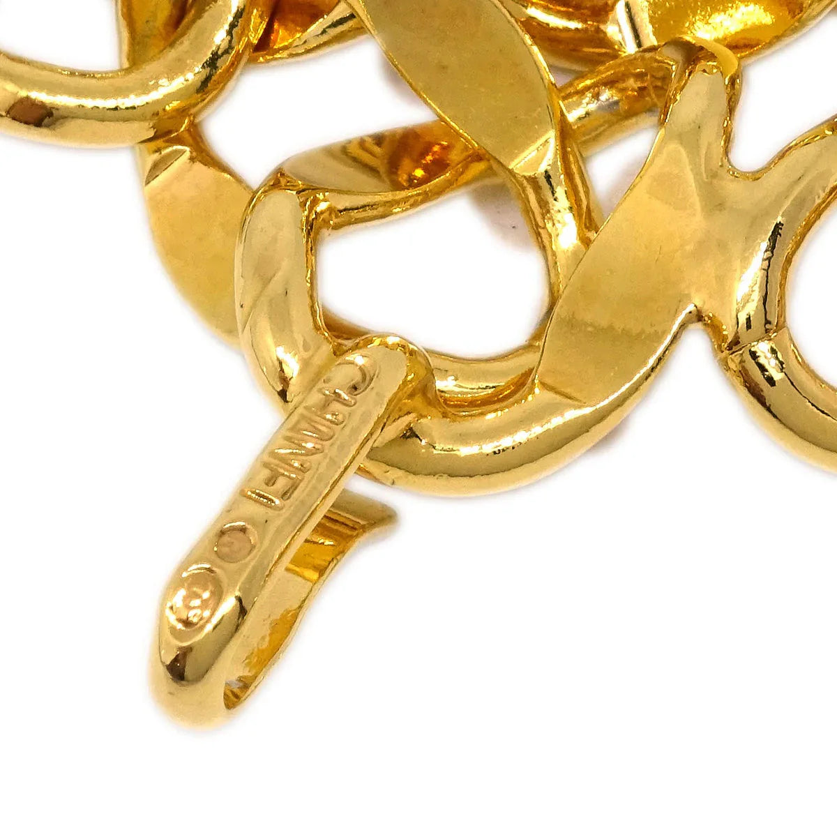 Chanel Medallion Charm Chain Belt Gold Small Good