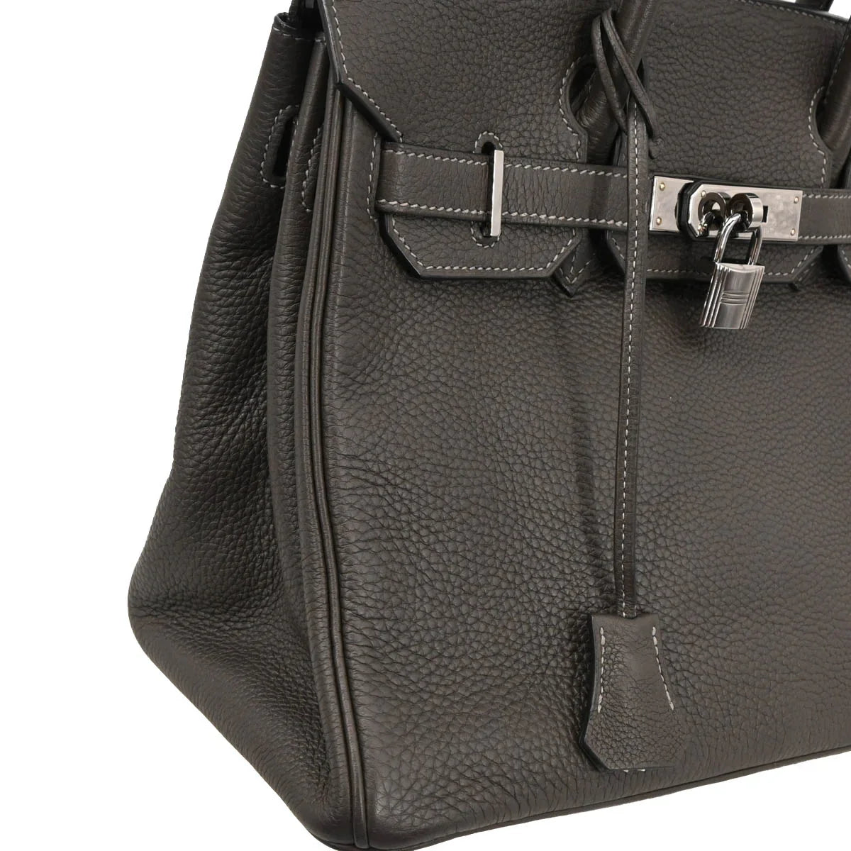 Hermes 2005 Graphite Togo Birkin 30 Handbag