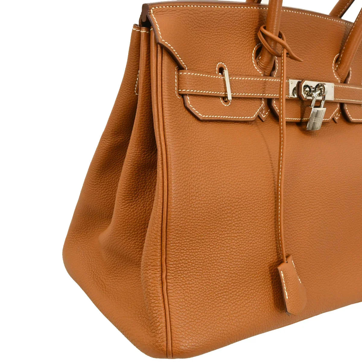 Hermes 2003 Gold Togo Birkin 35 Handbag