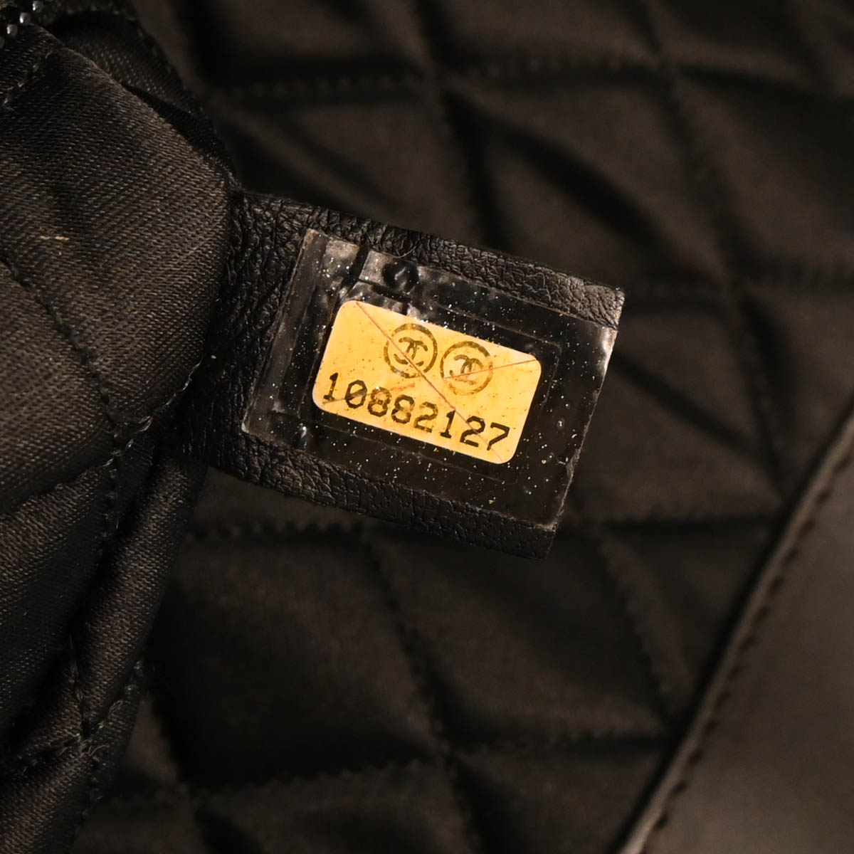 Chanel 2005-2006 Black Calfskin Tote Bag