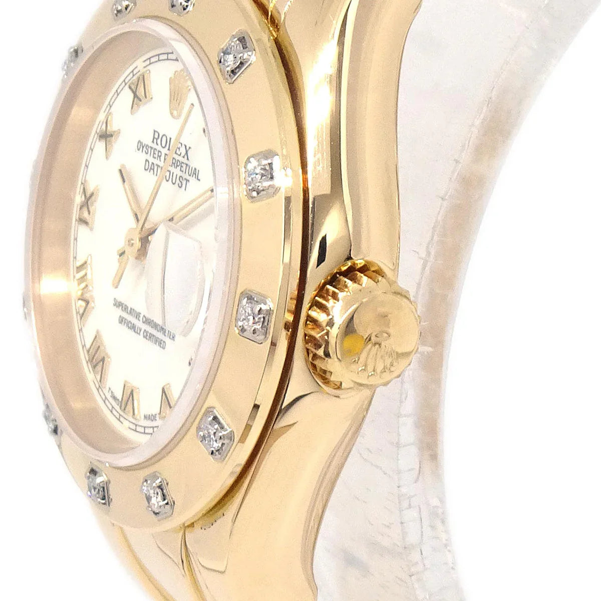 Rolex Ref.69318 Oyster Perpetual Pearlmaster Datejust 29mm Watch 18KYG