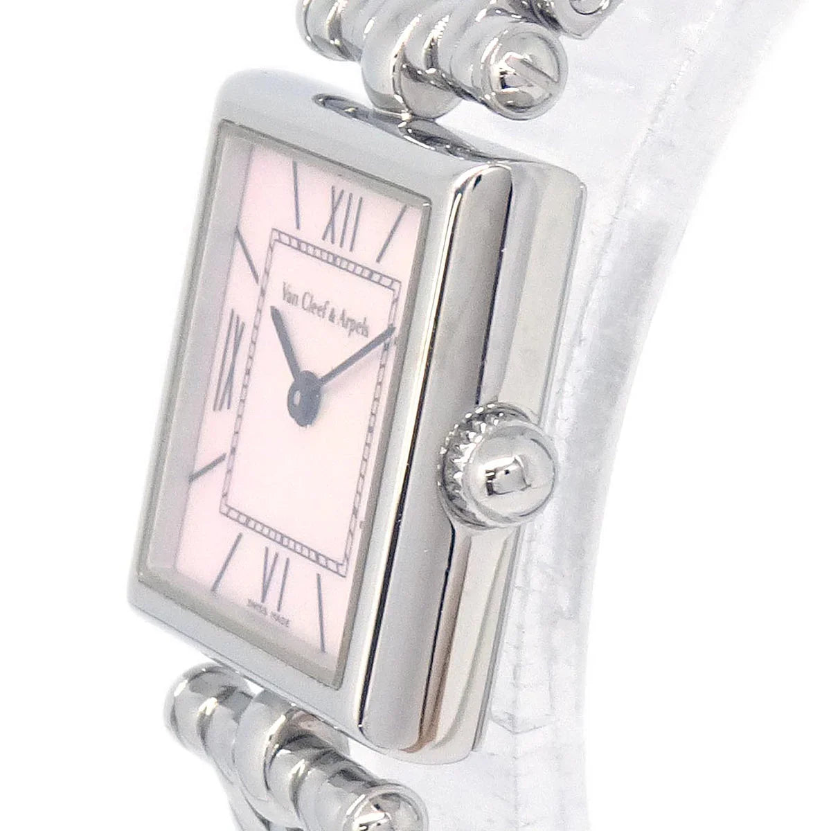 Van Cleef & Arpels * Ref.HH4897 Classic Square Quartz Watch SS