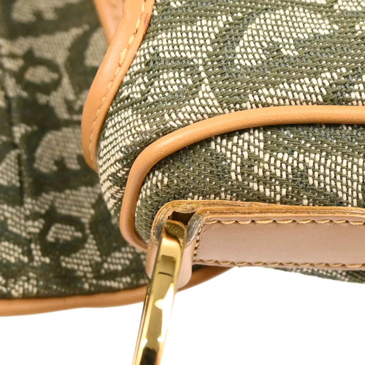 Christian Dior 2001 Green Trotter Saddle Handbag