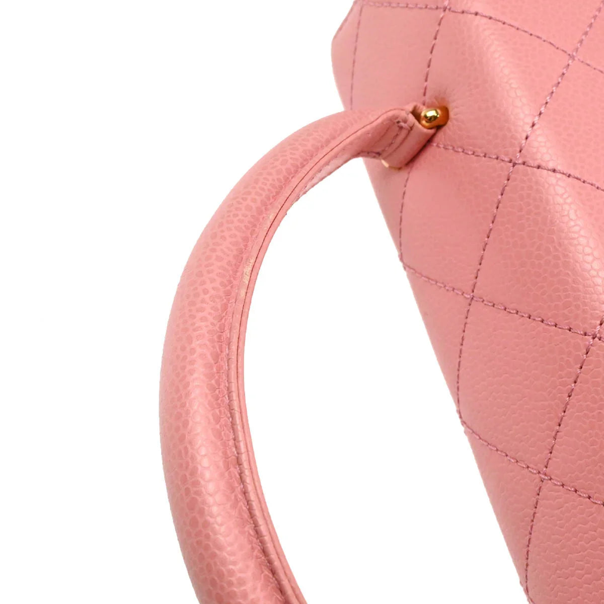 Chanel 2004-2005 Pink Caviar Kelly Handbag