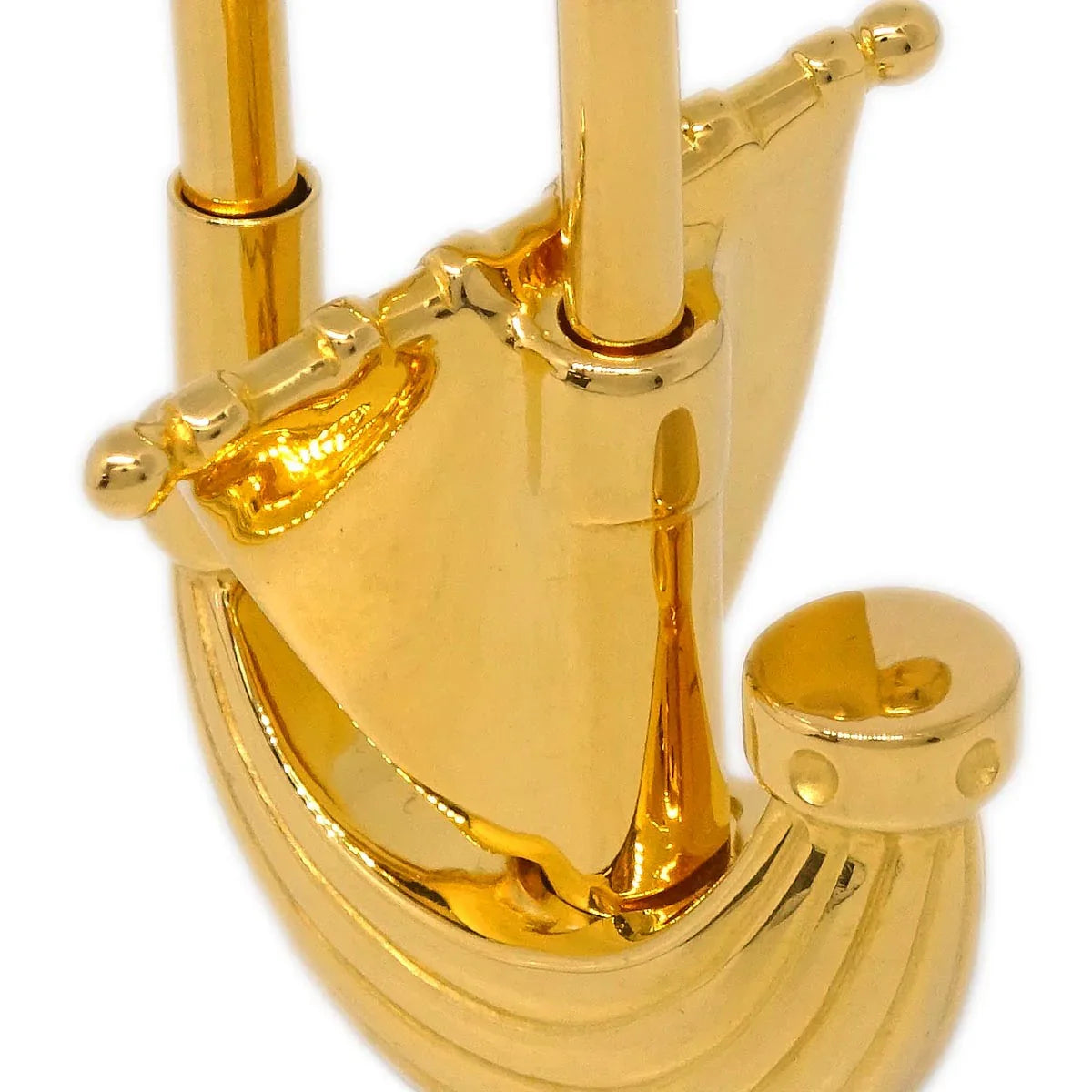 Hermes 2006 Limited Edition L’ Air de Paris Yacht Cadena Gold Small Good