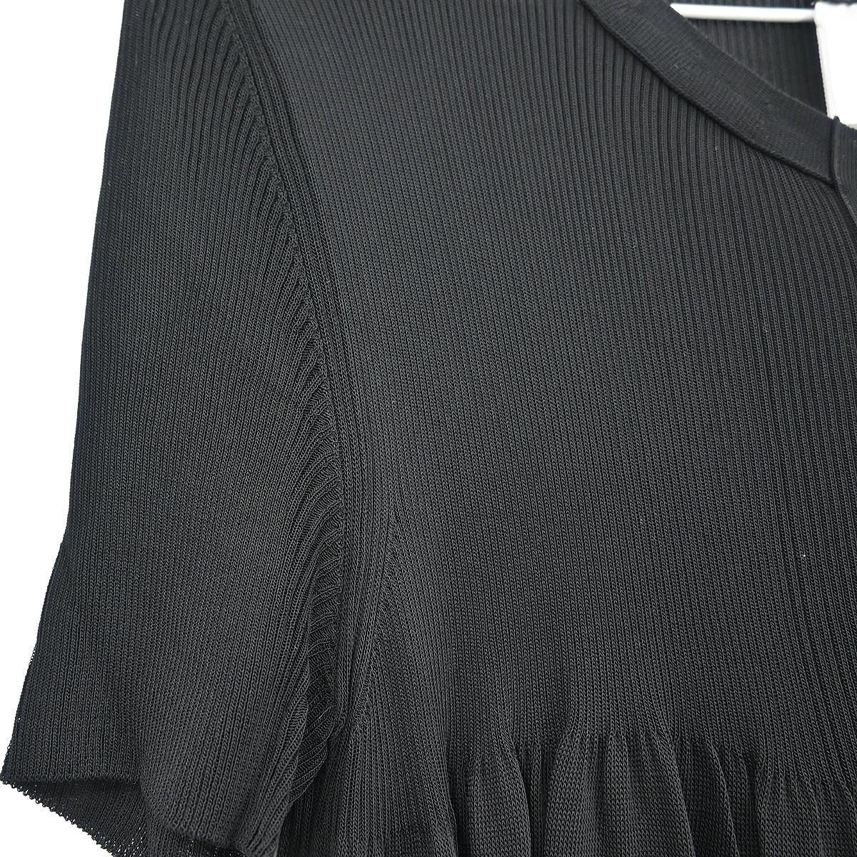 Chanel Long Cardigan Black #40