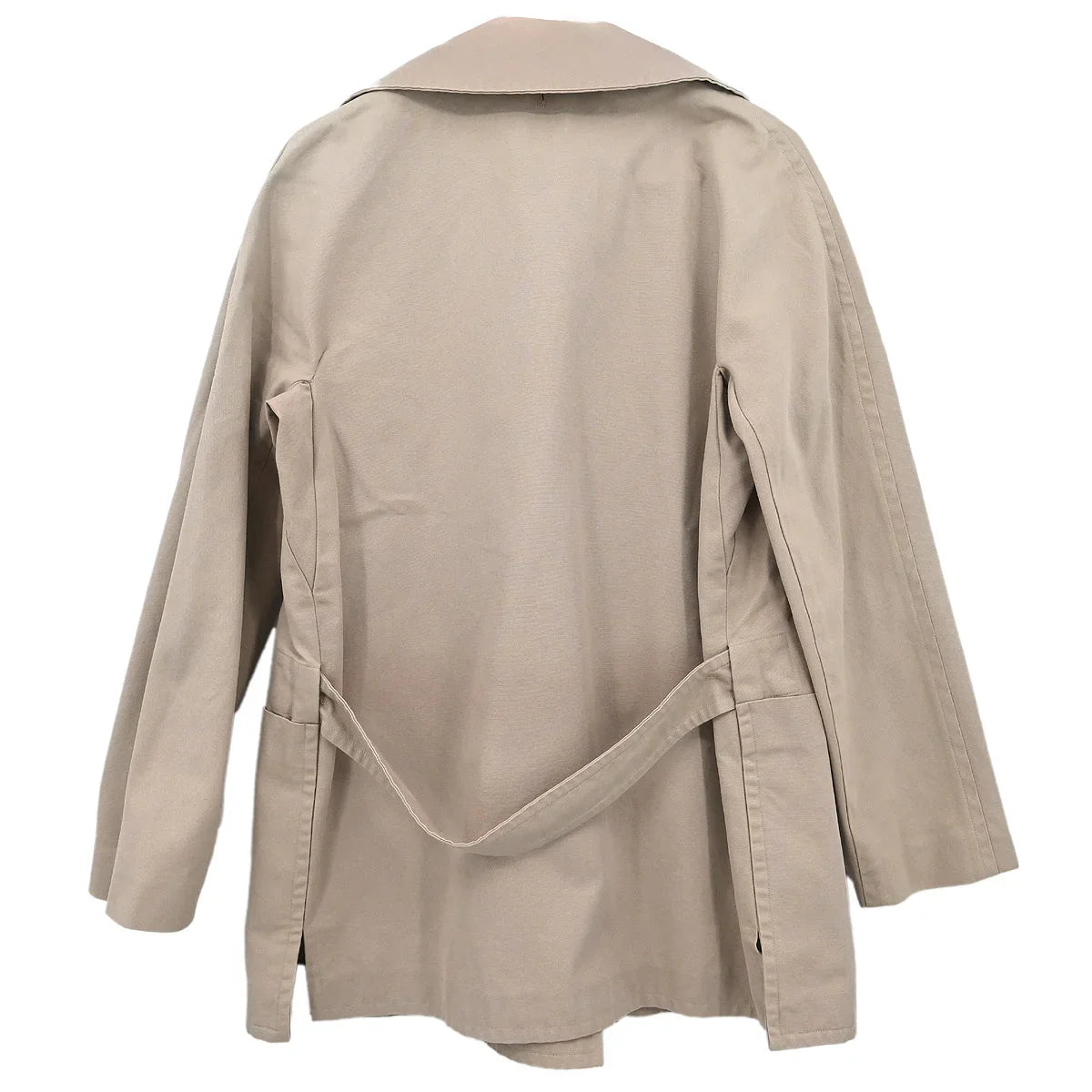 Hermes Double Breasted Jacket Beige #36