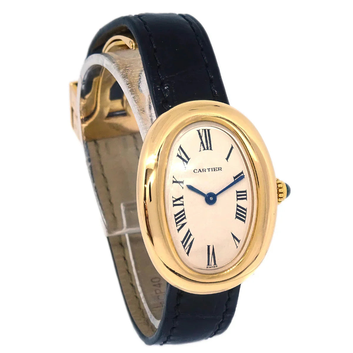 Cartier * Baignoire Ref.2481 Quartz Watch 18KYG