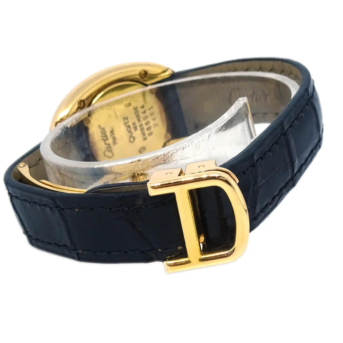 Cartier * Baignoire Ref.2481 Quartz Watch 18KYG